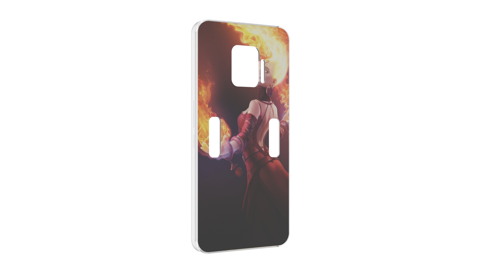 

Чехол MyPads dota 2 Lina для ZTE Nubia Red Magic 7 Pro, Прозрачный, Tocco