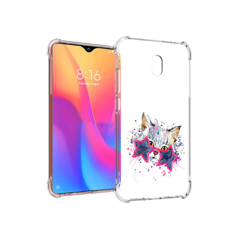 

Чехол MyPads Tocco для Xiaomi Redmi 8A звездные очки (PT138948.272.353), Прозрачный, Tocco