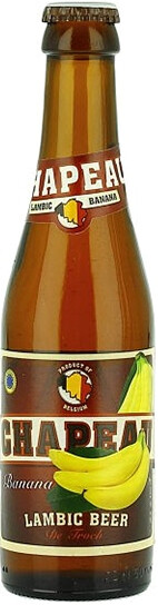 

Пиво De Troch Chapeau Banana Lambic 3,5% 0,25 л, Светлое