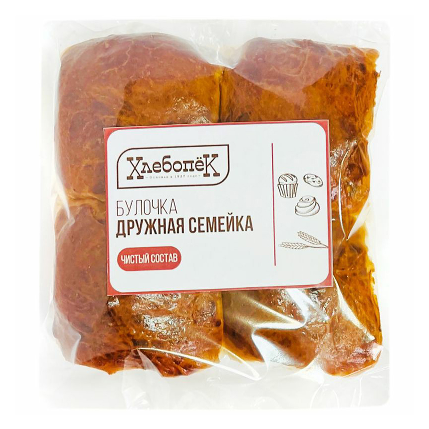 

Булочка Хлебопек Дружная семейка 200 г