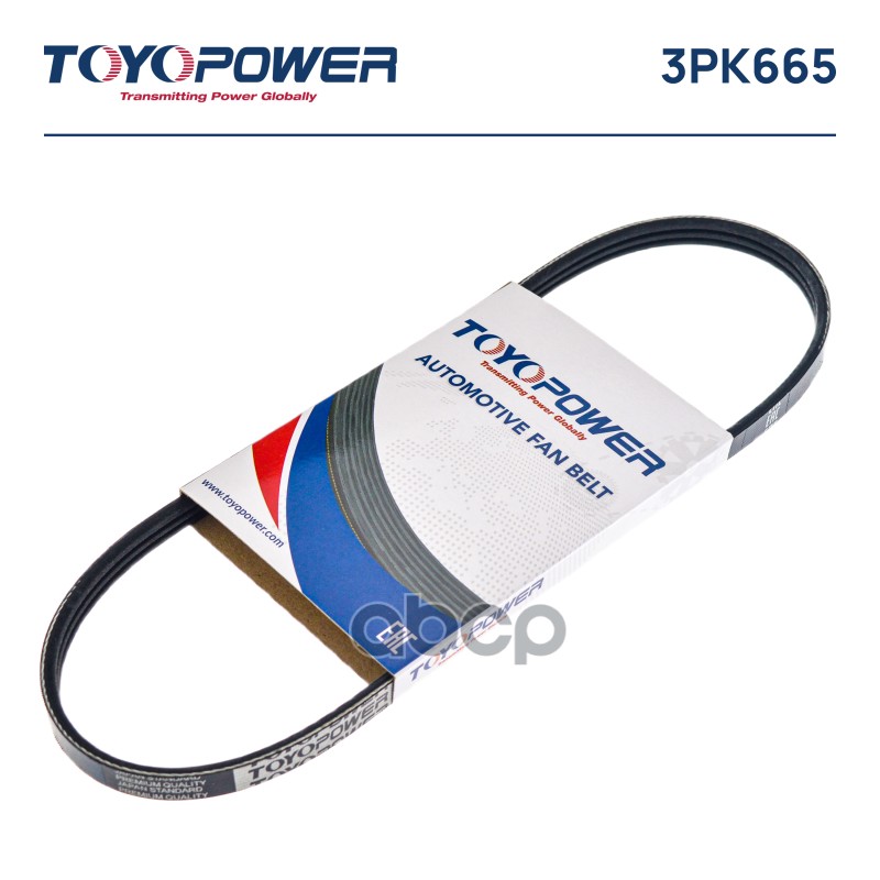 

Ремень Поликлиновой Toyopower арт. 3PK665