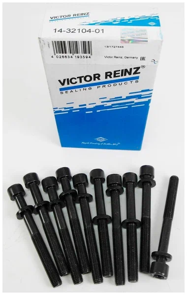 

REINZ Комплект болтов ГБЦ BMW REINZ 143231401