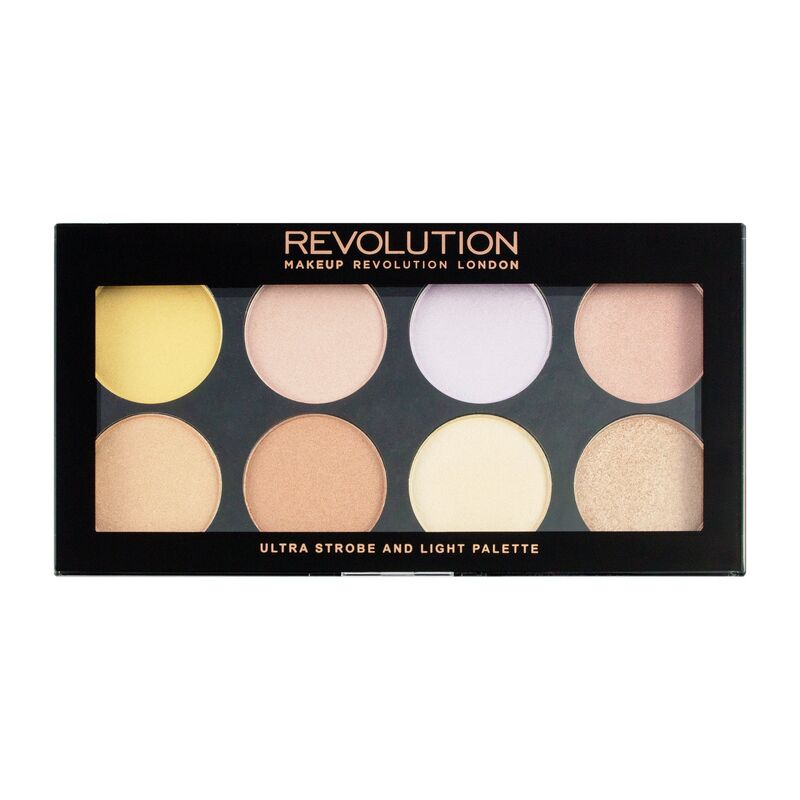 

Палетка для макияжа MAKEUP REVOLUTION Ultra Strobe and Light Palette 13 г, ultra Strobe and Light Palette