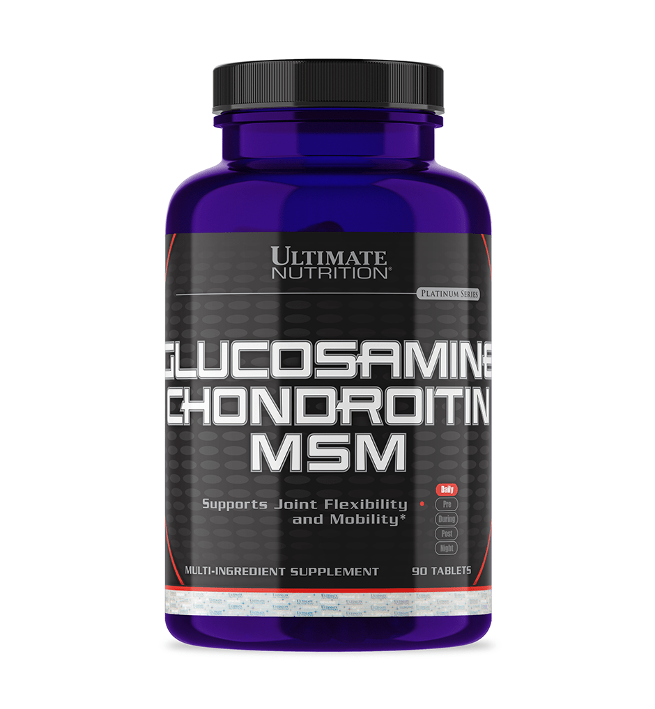 Ultimate Nutrition Glucosamine + Chondroitin+ MSM (Fruit Punch) 158g