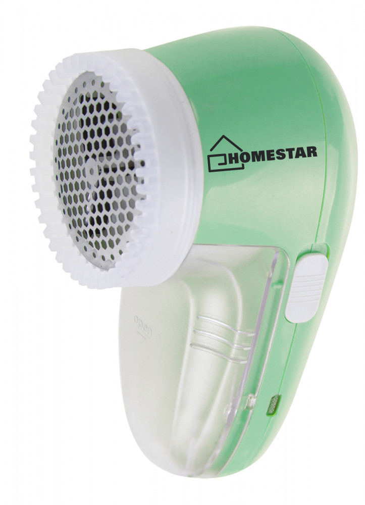 фото Машинка для стрижки катышков homestar hs-9001v green white