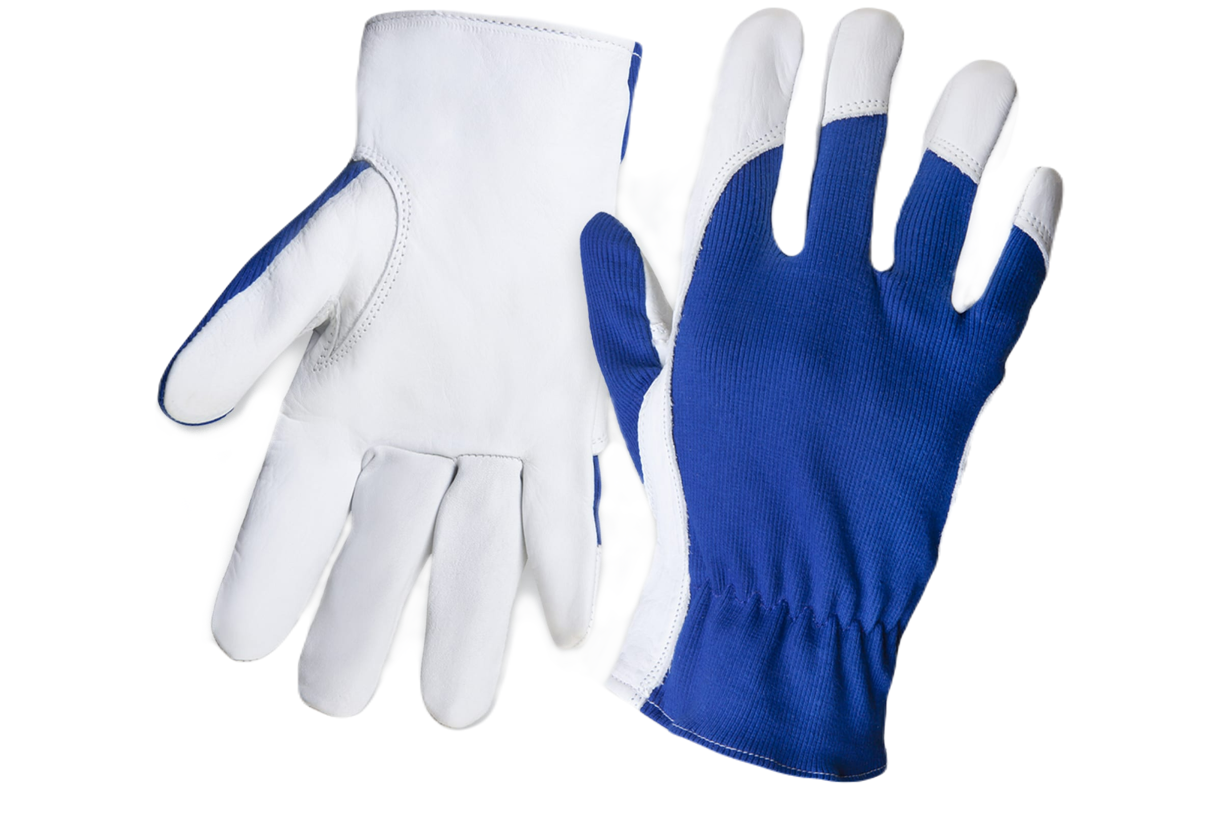 Перчатки кожаные рабочие JetaSafety JLE321-10 цв.синий/белый р.XL утепленные кожаные перчатки s gloves