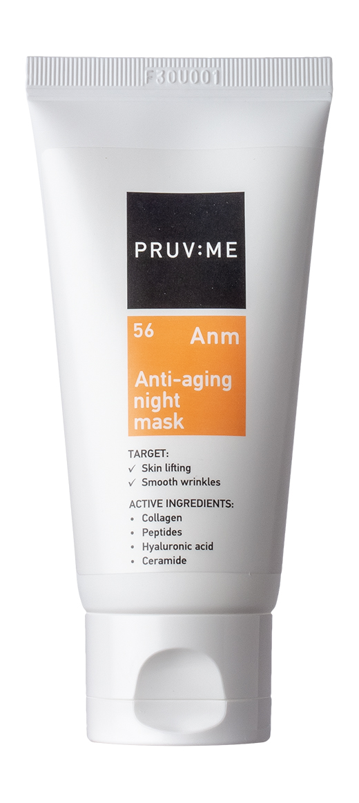 фото Омолаживающая ночная маска для лица pruv:me anm 56 anti-aging night mask