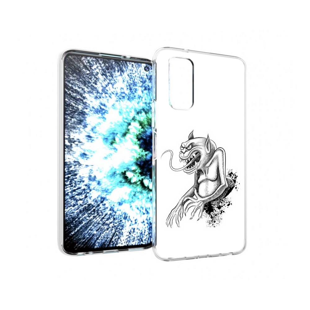 

Чехол MyPads Tocco для Vivo IQOO Neo 3 чорт (PT157205.400.692), Прозрачный, Tocco
