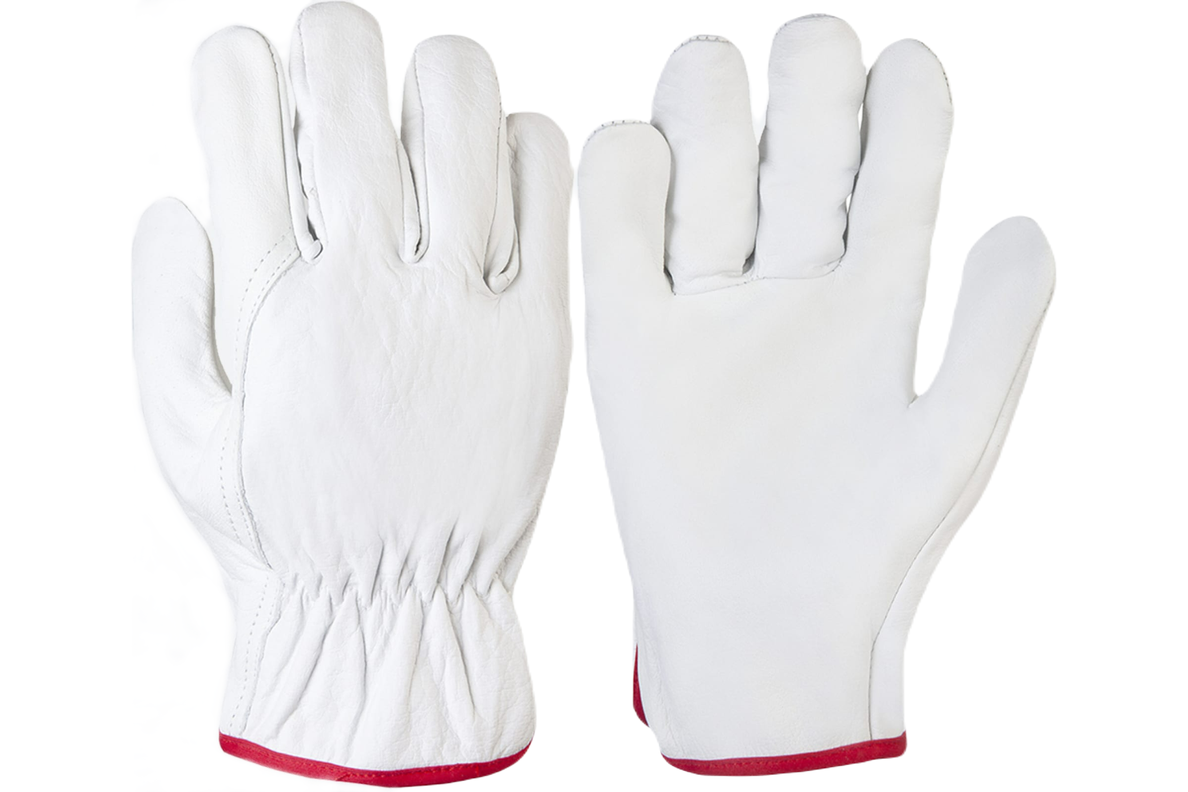 Перчатки кожаные рабочие JetaSafety JLE421-9 цв.белый р.L утепленные кожаные перчатки s gloves