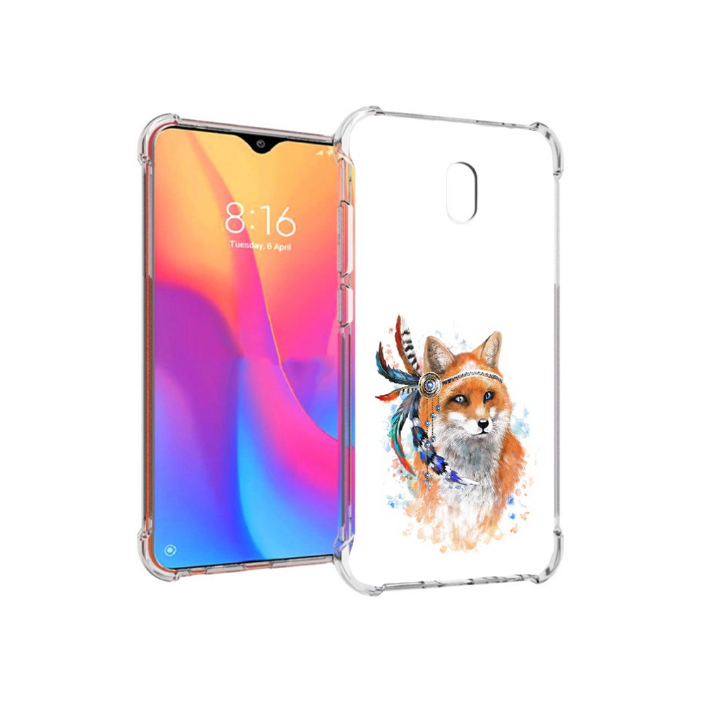 Чехол MyPads Tocco для Xiaomi Redmi 8A инду лиса (PT138948.272.377)