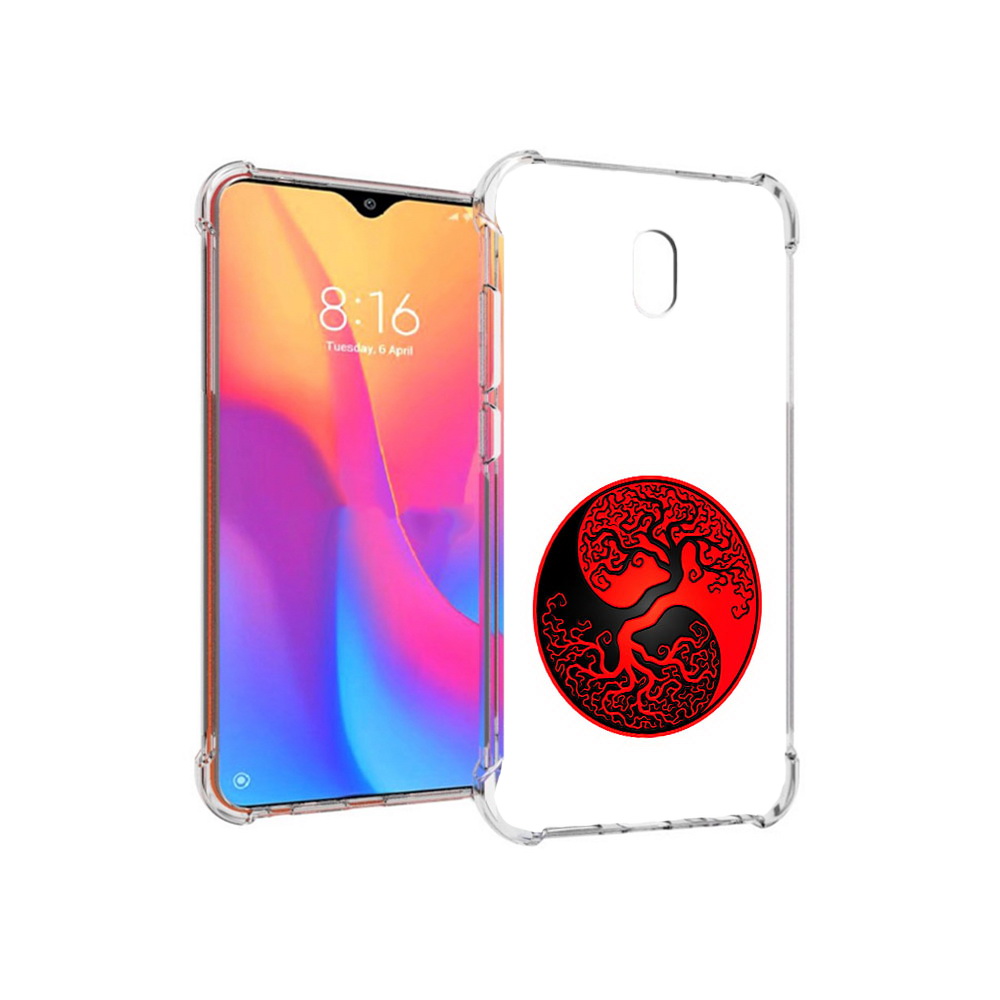 

Чехол MyPads Tocco для Xiaomi Redmi 8A инь янь дерево (PT138948.272.379), Прозрачный, Tocco