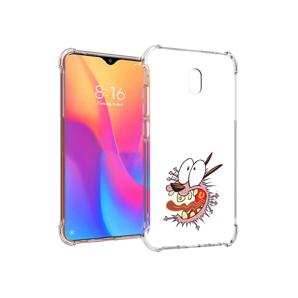 

Чехол MyPads Tocco для Xiaomi Redmi 8A испуганный бобик (PT138948.272.381), Прозрачный, Tocco