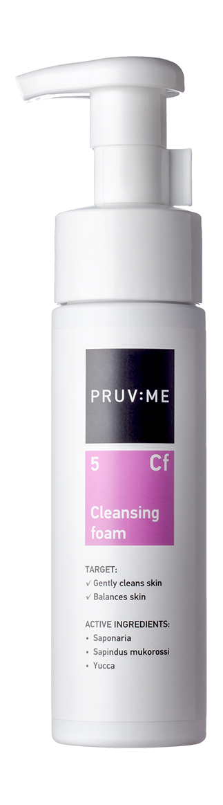 фото Пенка для умывания pruv:me cf 5 cleansing foam