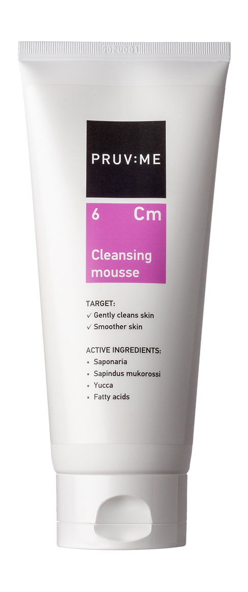 фото Мусс для умывания pruv:me cm 6 cleansing mousse