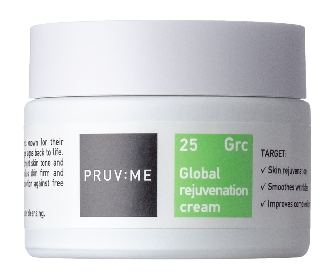 фото Крем для комплексного омоложения лица pruv:me grc 25 global rejuvenation cream