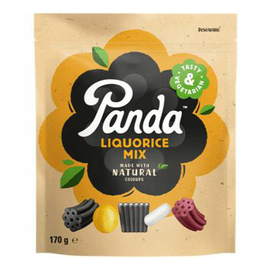 фото Конфеты лакричные panda natural ассорти 170 г