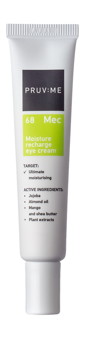 фото Увлажняющий крем для глаз pruv:me mec 68 moisture recharge eye cream