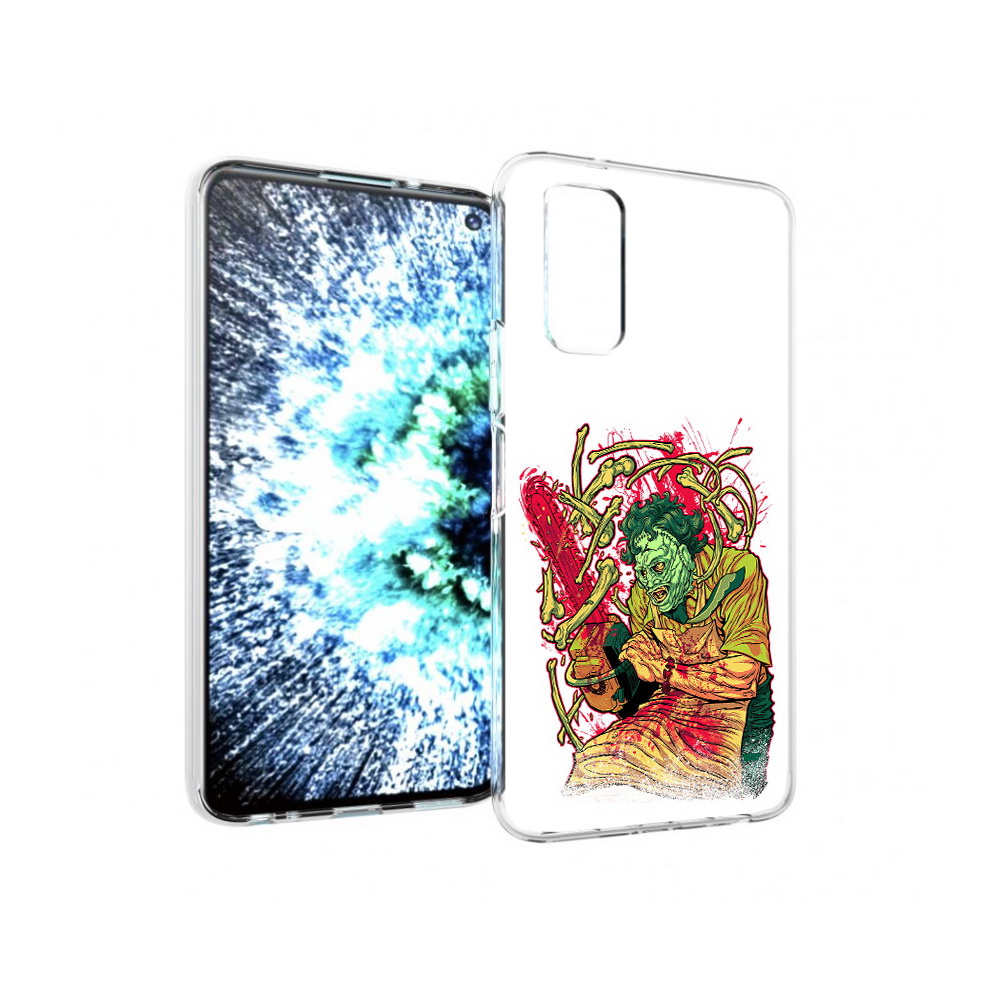 

Чехол MyPads Tocco для Vivo IQOO Neo 3 яркий мясник (PT157205.400.711), Прозрачный, Tocco