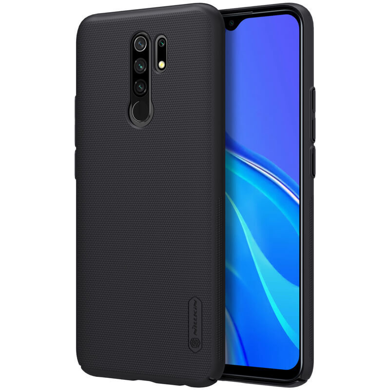 фото Накладка nillkin super frosted shield для xiaomi redmi 9 (черный)