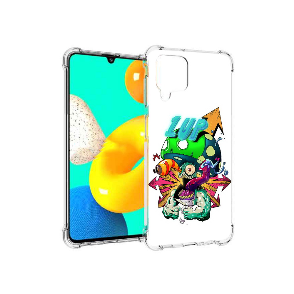 

Чехол MyPads Tocco для Samsung Galaxy M22 сильный гриб абстракция (PT226931.524.599), Прозрачный, Tocco