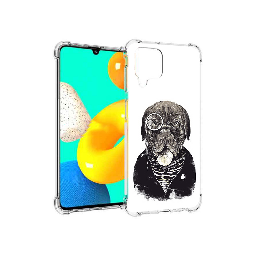 

Чехол MyPads Tocco для Samsung Galaxy M22 солидный песик (PT226931.524.615), Прозрачный, Tocco