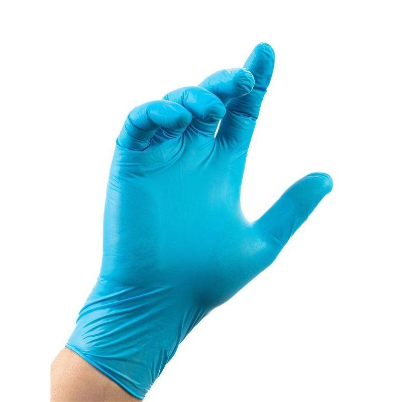 

Перчатки одноразовые винило-нитрил, Wally Plastik, синие, (XL), 50 п/уп