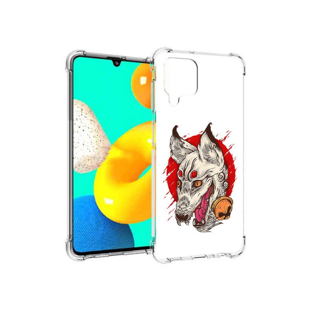 Чехол MyPads Tocco для Samsung Galaxy M22 страшная собака (PT226931.524.627)