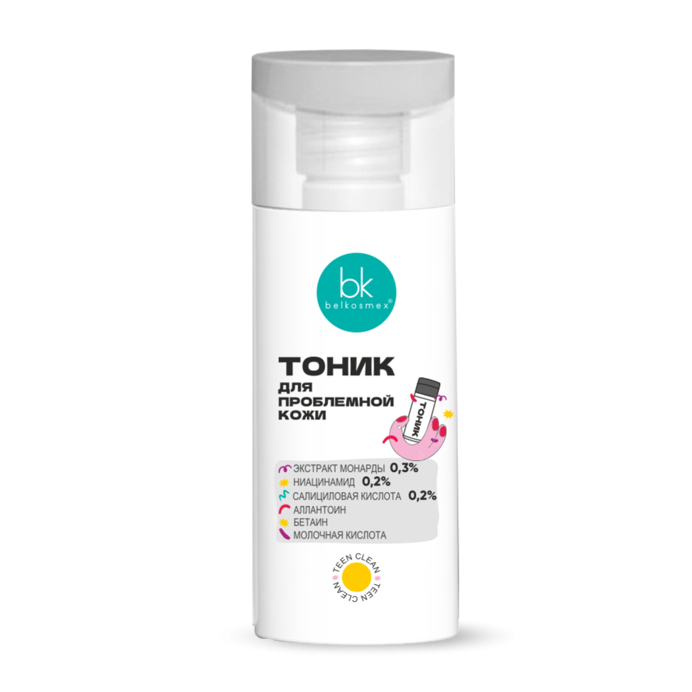 Тоник BelKosmex для проблемной кожи Teen Clean 150г