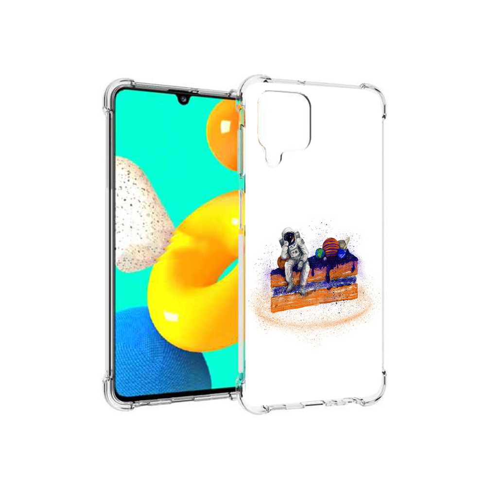 

Чехол MyPads Tocco для Samsung Galaxy M22 торт с планетами (PT226931.524.648), Прозрачный, Tocco