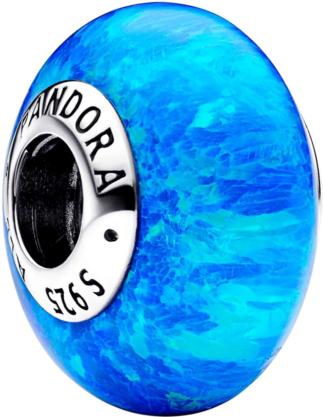 

Разделитель из серебра Pandora 791691C02, опал искусственный, 791691C02