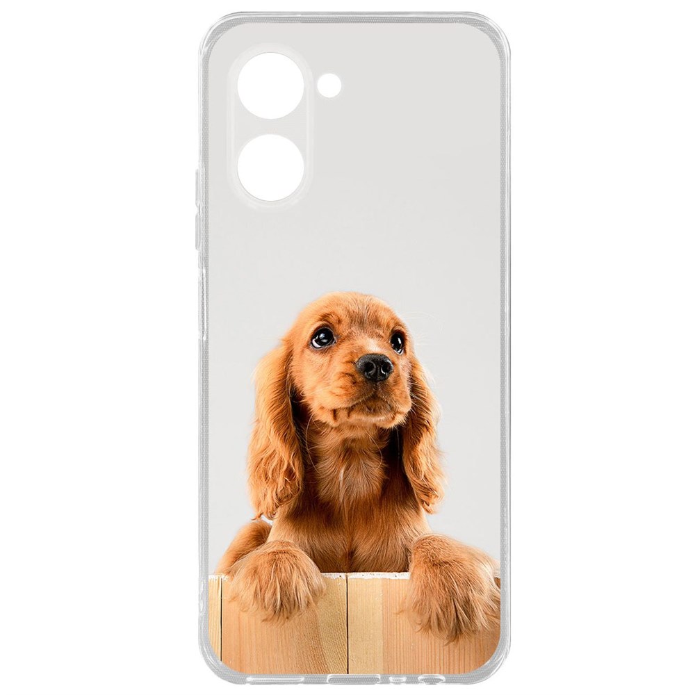 

Чехол-накладка Krutoff Clear Case Выходи играть для Realme C33 2023, Прозрачный