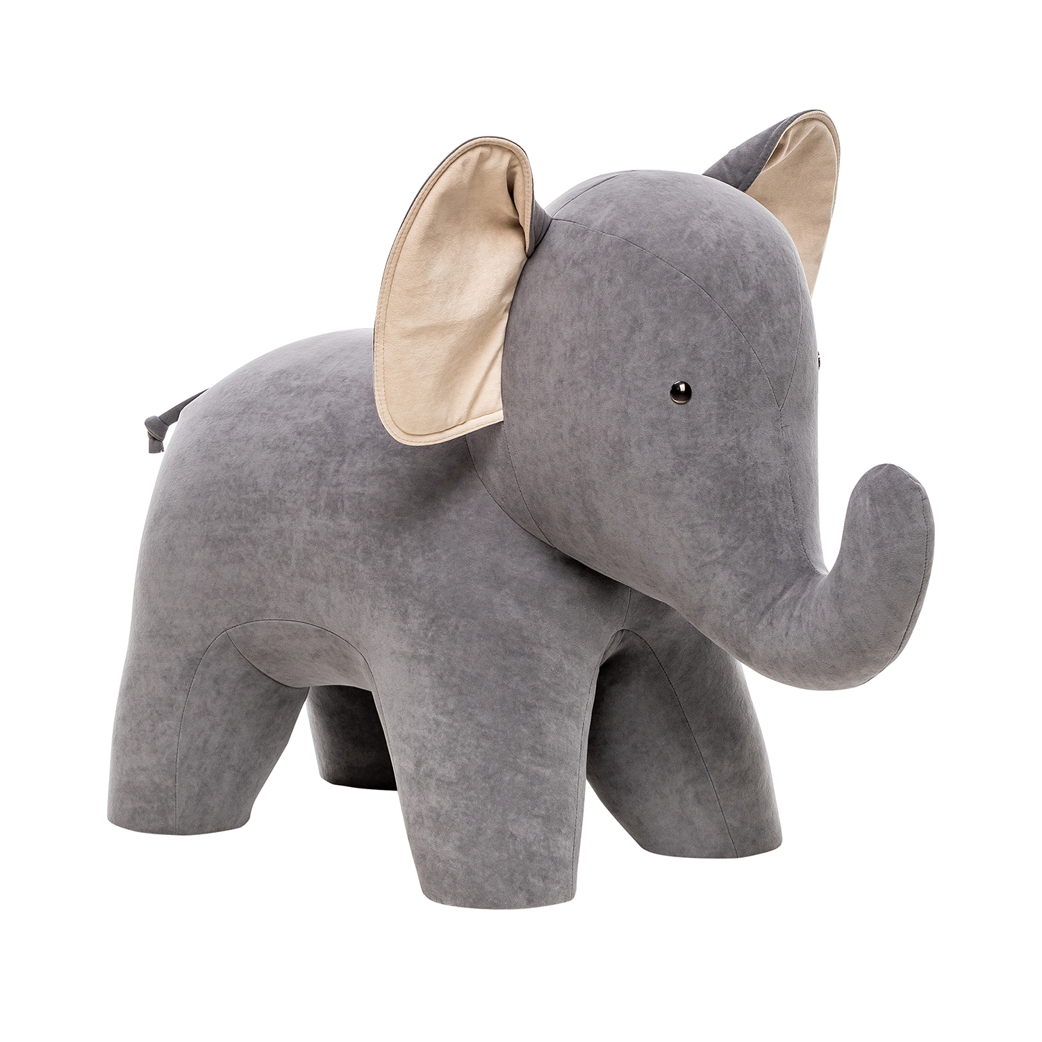 

Пуф Leset Elephant, ткань Omega 04, Omega 02, Серый, Elephant