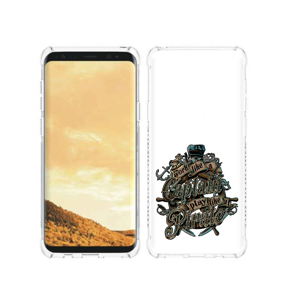 

Чехол MyPads Tocco для Samsung Galaxy S9 капитан пиратов (PT98329.588.385), Прозрачный, Tocco