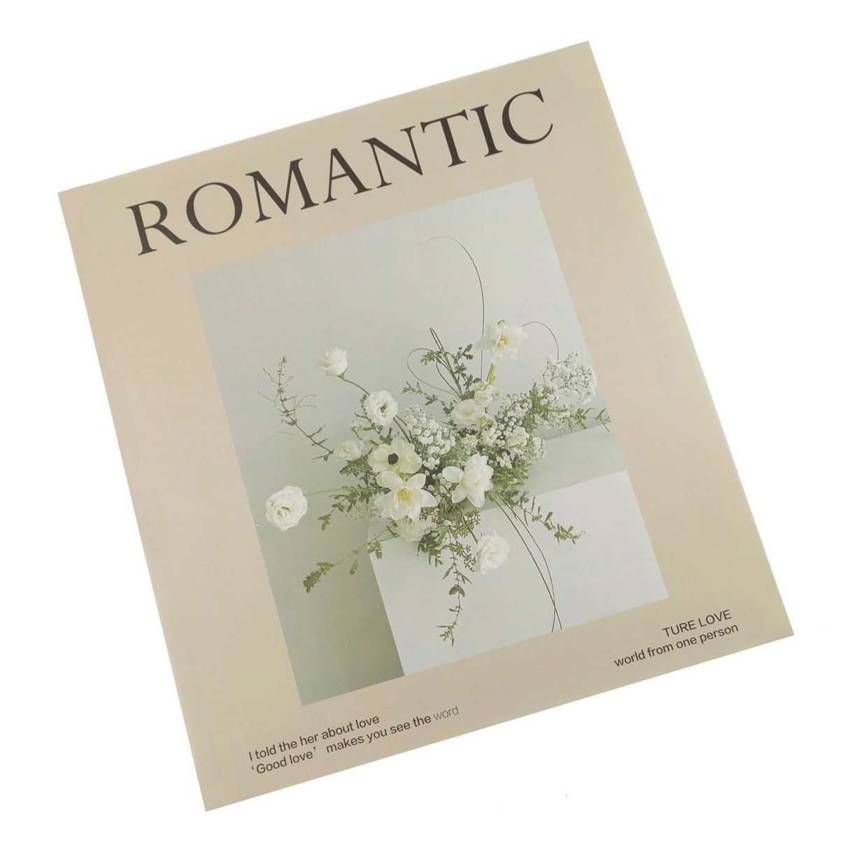 

Бумага упаковочная 58 х 52 см Romantic крафт бежевая, Бежевый