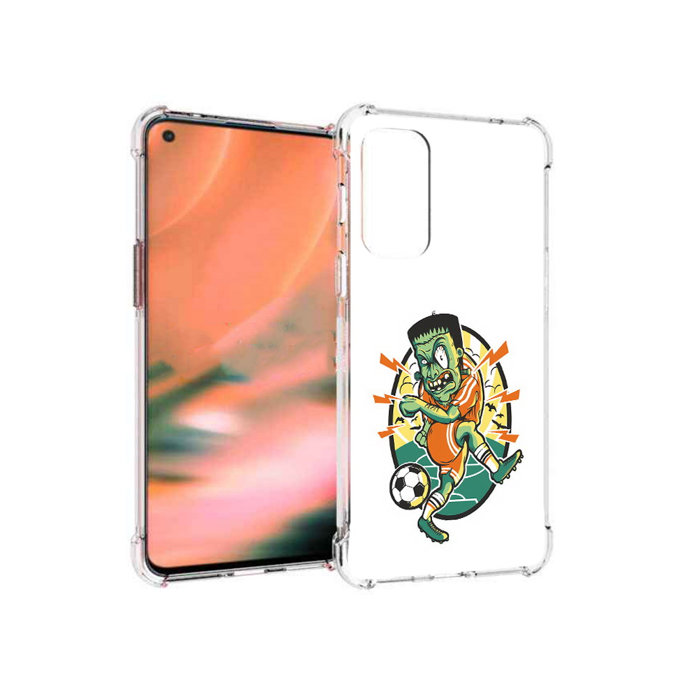 

Чехол MyPads Tocco для OnePlus Nord 2 5G зомби футболист (PT161451.125.368), Прозрачный, Tocco