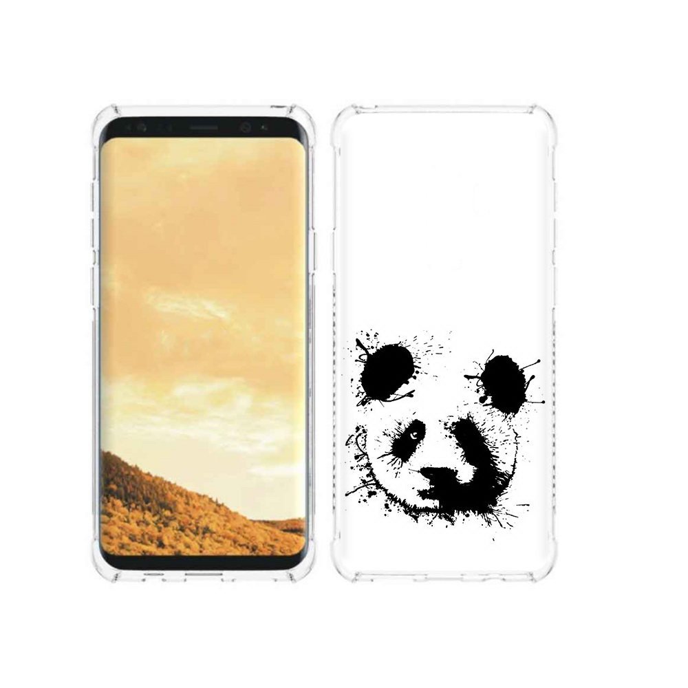 Чехол MyPads Tocco для Samsung Galaxy S9 клякса-панда (PT98329.588.389)
