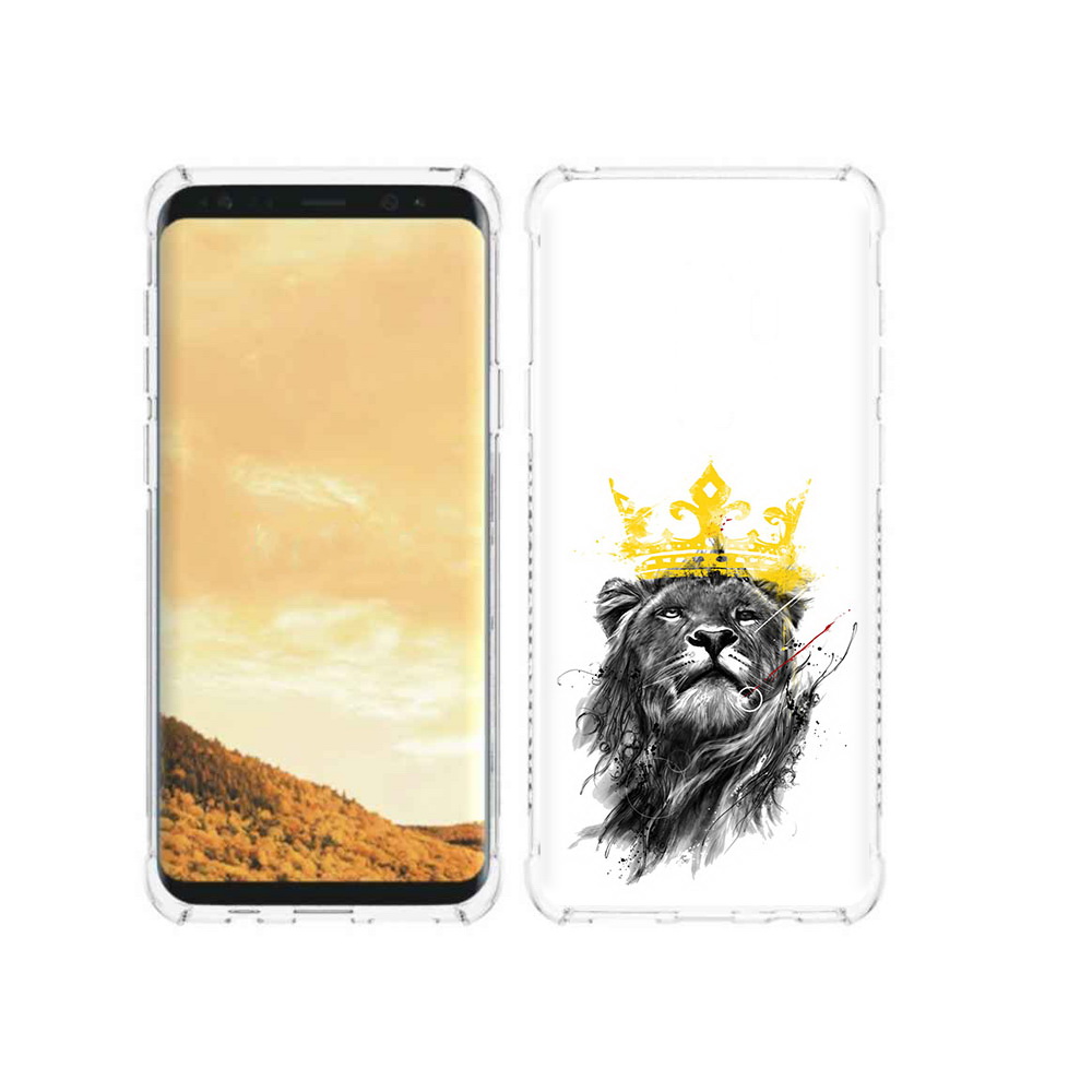 

Чехол MyPads Tocco для Samsung Galaxy S9 король-лев (PT98329.588.391), Прозрачный, Tocco