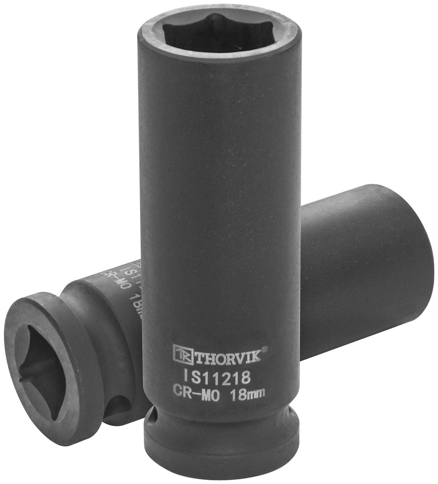 

IS11218 Головка торцевая ударная глубокая 1/2DR, 18 мм