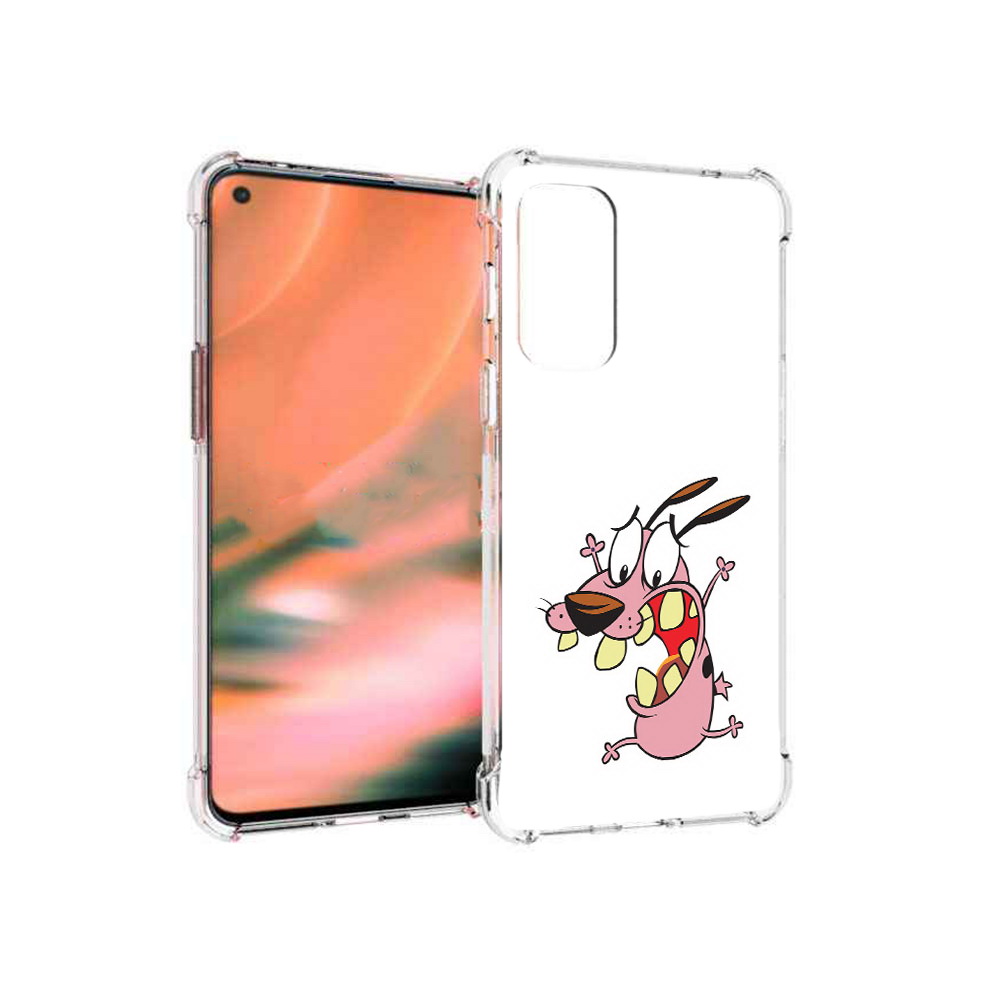 

Чехол MyPads Tocco для OnePlus Nord 2 5G зубастый бобик (PT161451.125.371), Прозрачный, Tocco