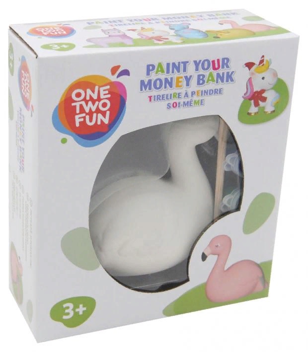 

Набор для творчества One Two Fun Раскрась копилку в ассортименте