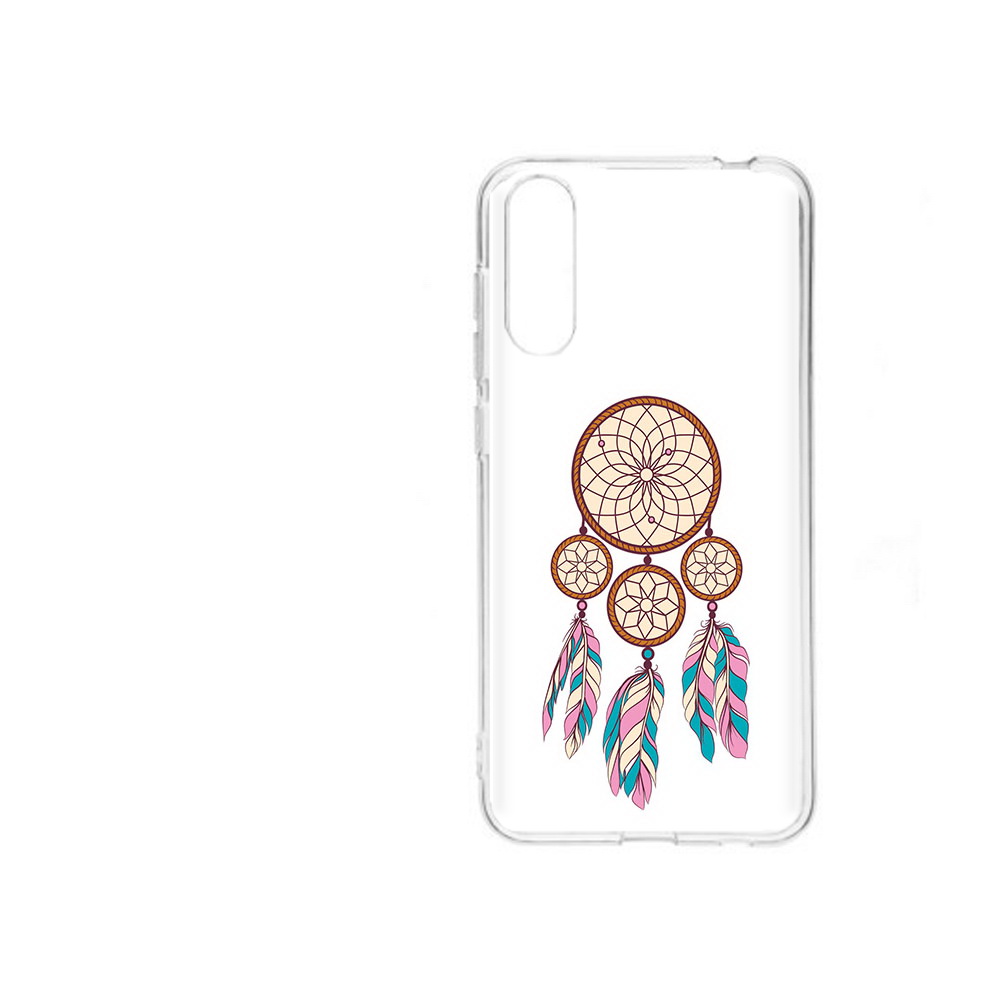 

Чехол MyPads Tocco для ZTE Blade A7 2020 ловец снов бежевый (PT142232.471.442), Прозрачный, Tocco