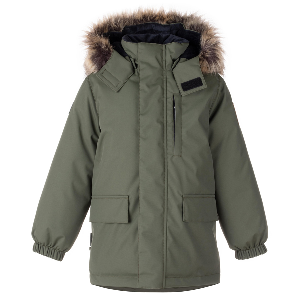Парка детская KERRY Snow K23441, хаки, 134 куртка quiksilver travis rice snow jacket for boy s insignia blue р 12