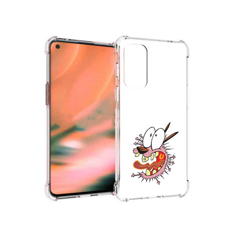 

Чехол MyPads Tocco для OnePlus Nord 2 5G испуганный бобик (PT161451.125.381), Прозрачный, Tocco