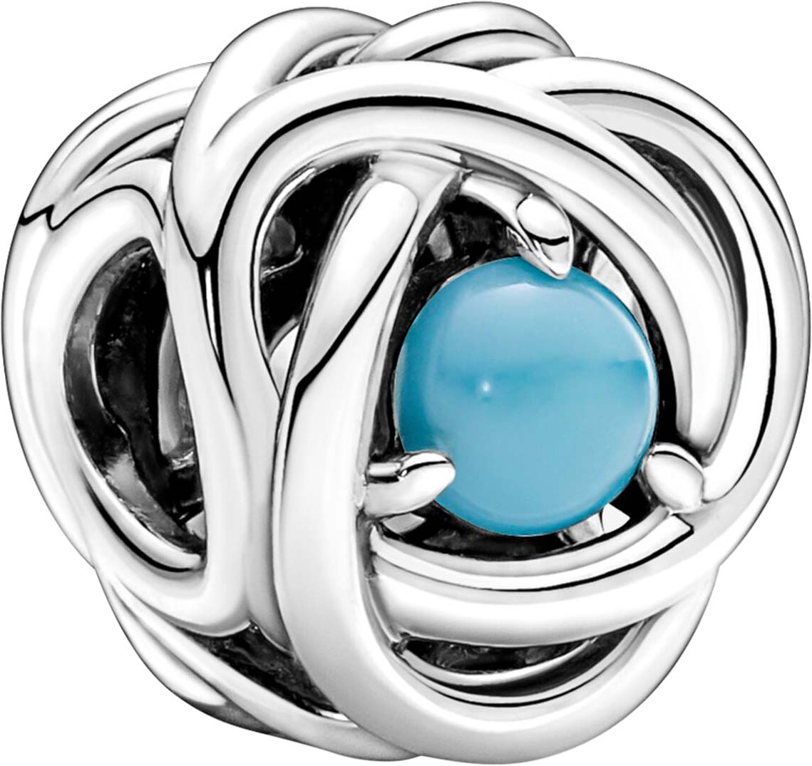 

Шарм из серебра Pandora 790064C02, фианит, 790064C02
