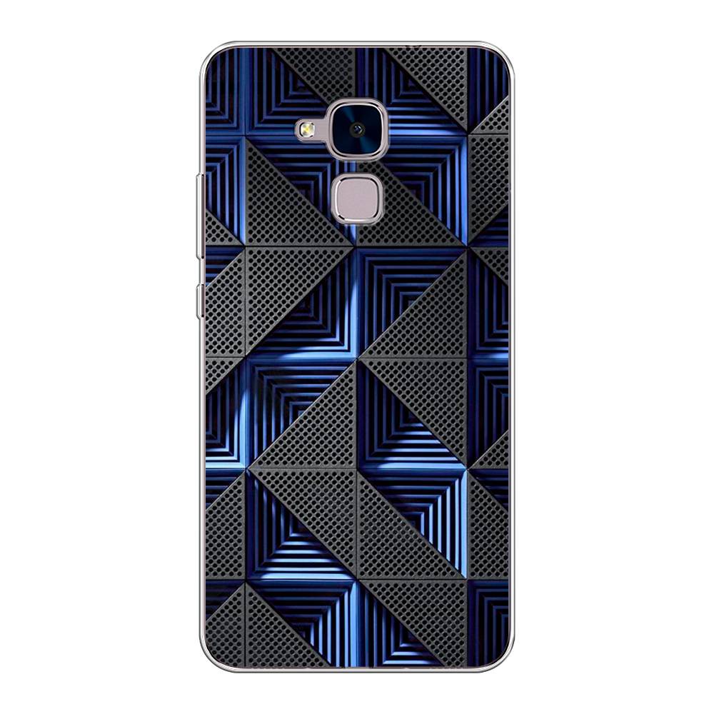 

Чехол на Honor 5C "IBM", Серый;синий, 60450-3