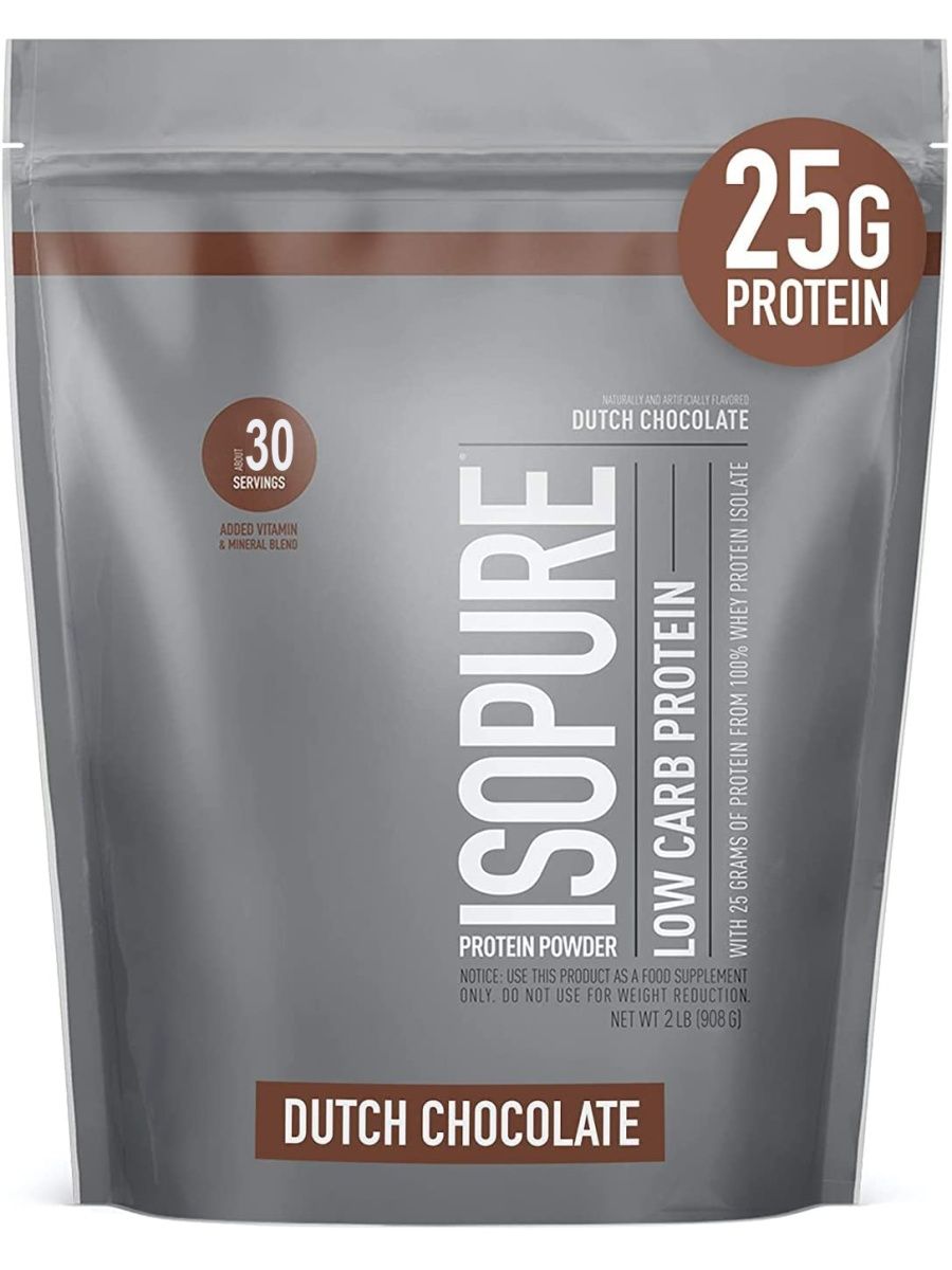 

IsoPure Isopure, Zero Carb Protein, 908г (Шоколад)