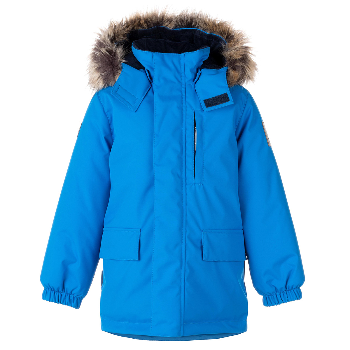 Парка детская KERRY Snow K23441, 658-светло-синий, 128 куртка quiksilver travis rice snow jacket for boy s insignia blue р 10