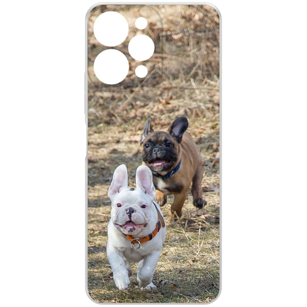 

Чехол-накладка Krutoff Clear Case Догонялки для Xiaomi Redmi 12, Прозрачный