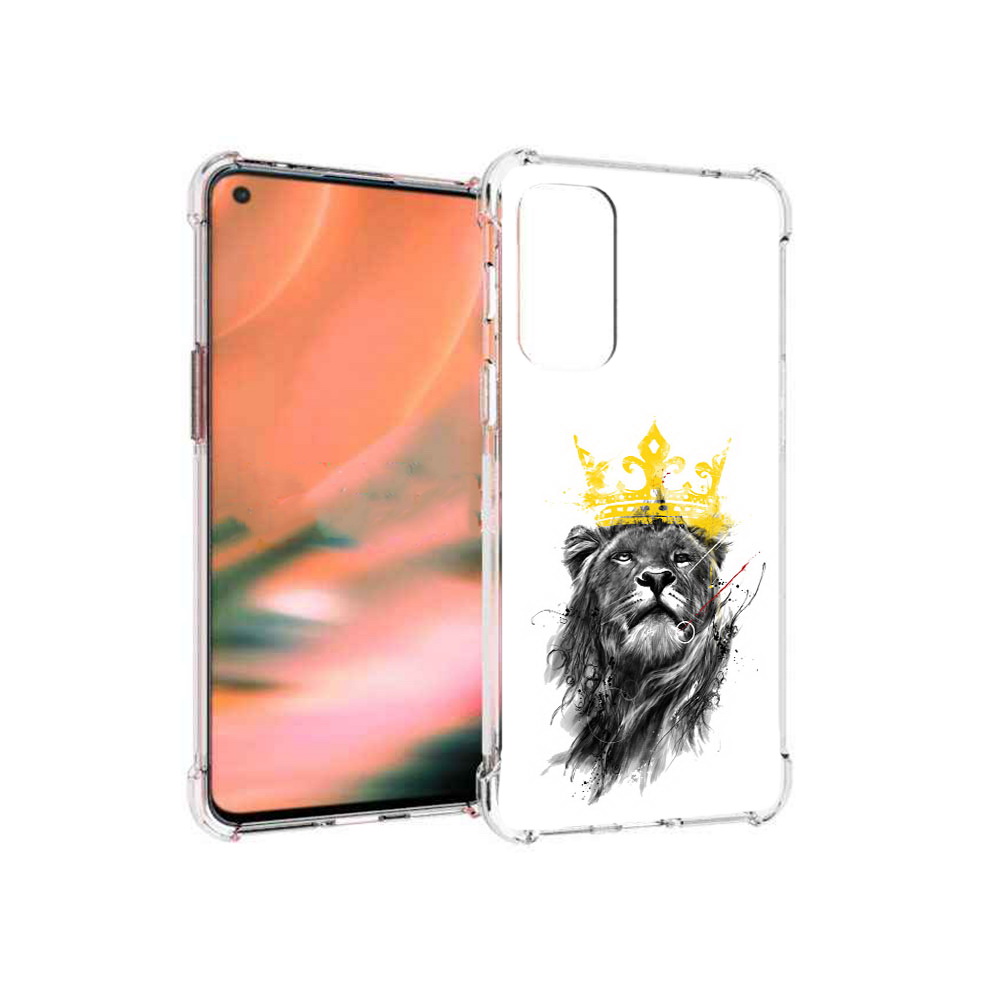 

Чехол MyPads Tocco для OnePlus Nord 2 5G король-лев (PT161451.125.391), Прозрачный, Tocco