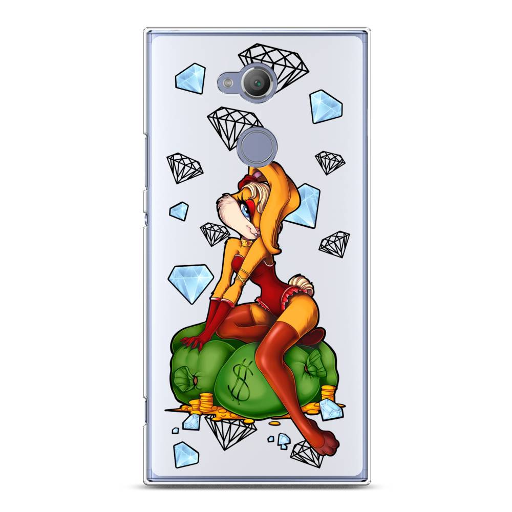 

Чехол на Sony Xperia XA2 Ultra "Лола Банни с бриллиантами", Красный;оранжевый;зеленый, 53250-6